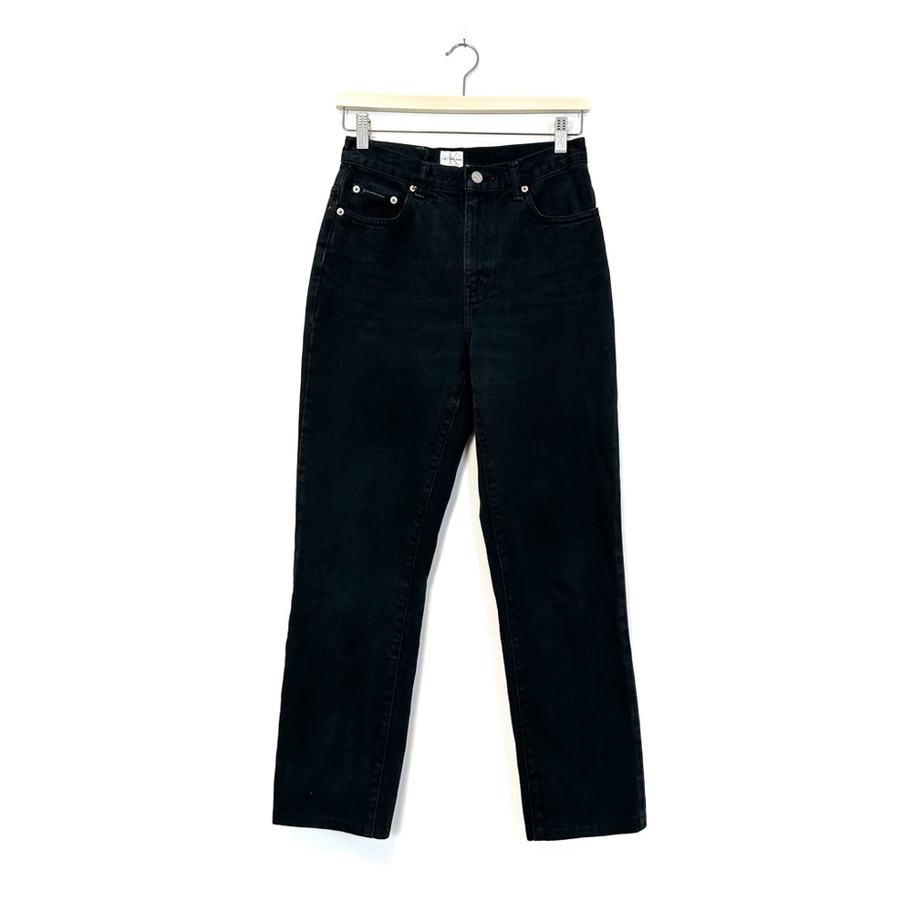 Vintage | Calvin Klein‎ | Dark Grey Wash Tapered Leg Jeans Size 4